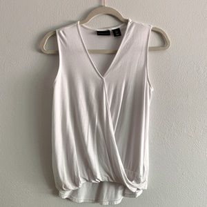 Adrienne Vittadini white top
